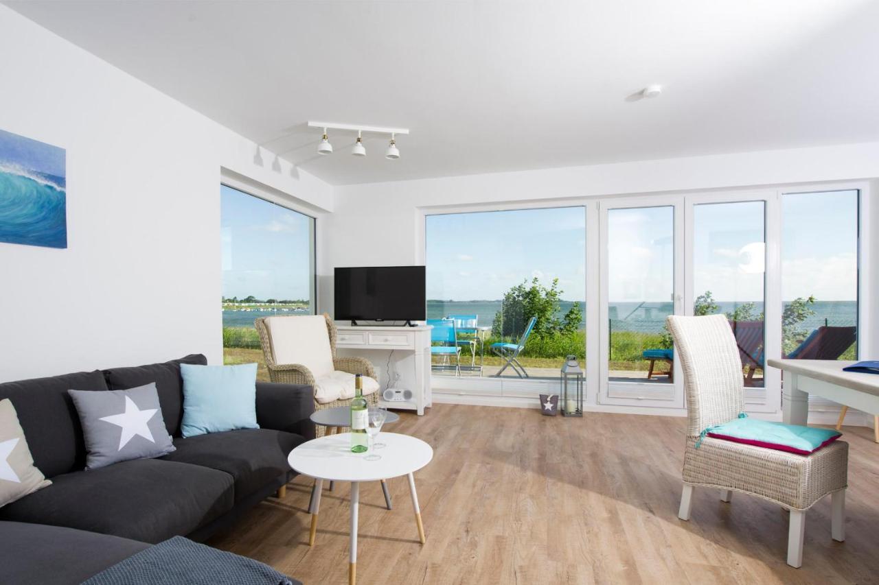 Blaue Ferne Apartment Olpenitz Bagian luar foto