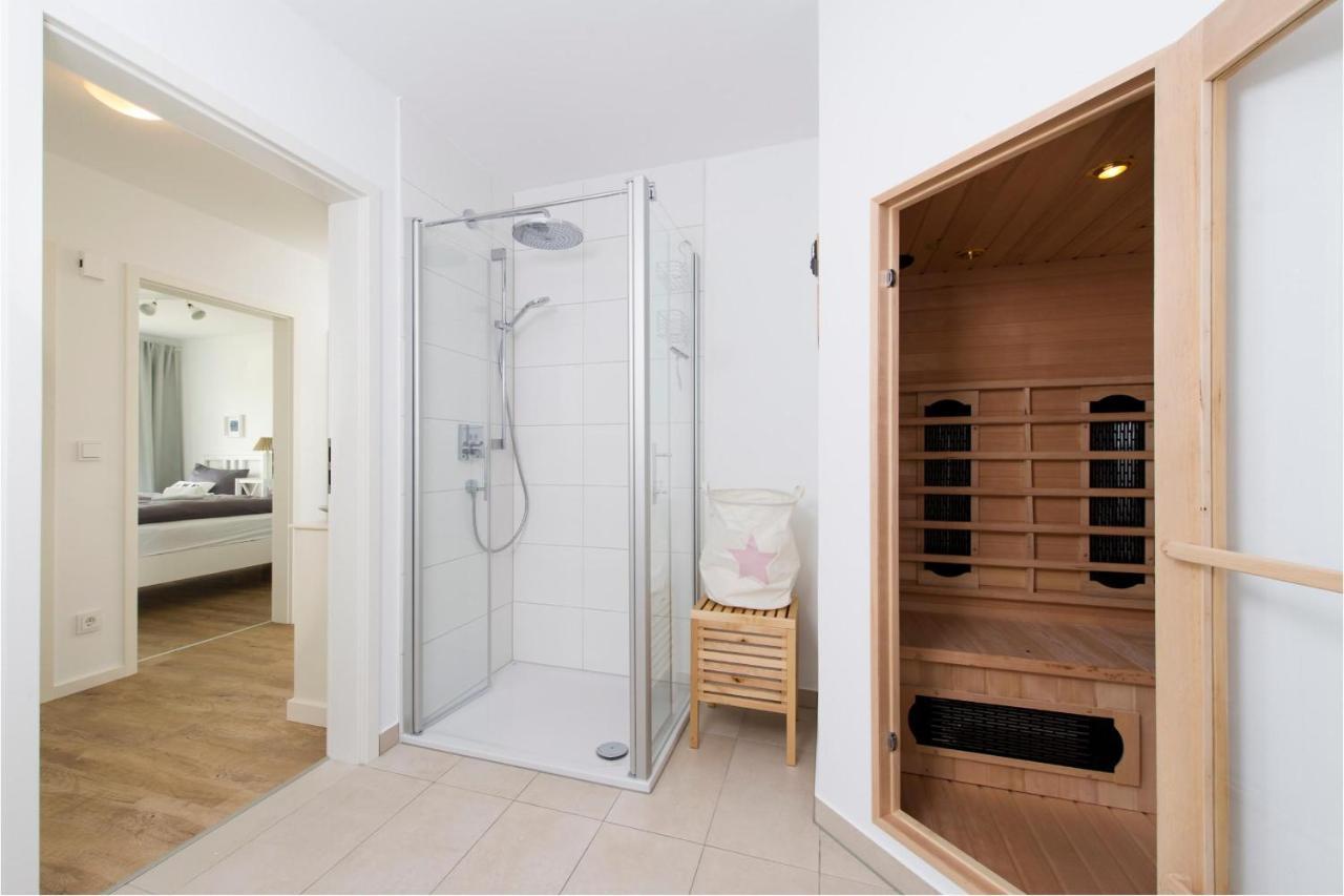 Blaue Ferne Apartment Olpenitz Bagian luar foto