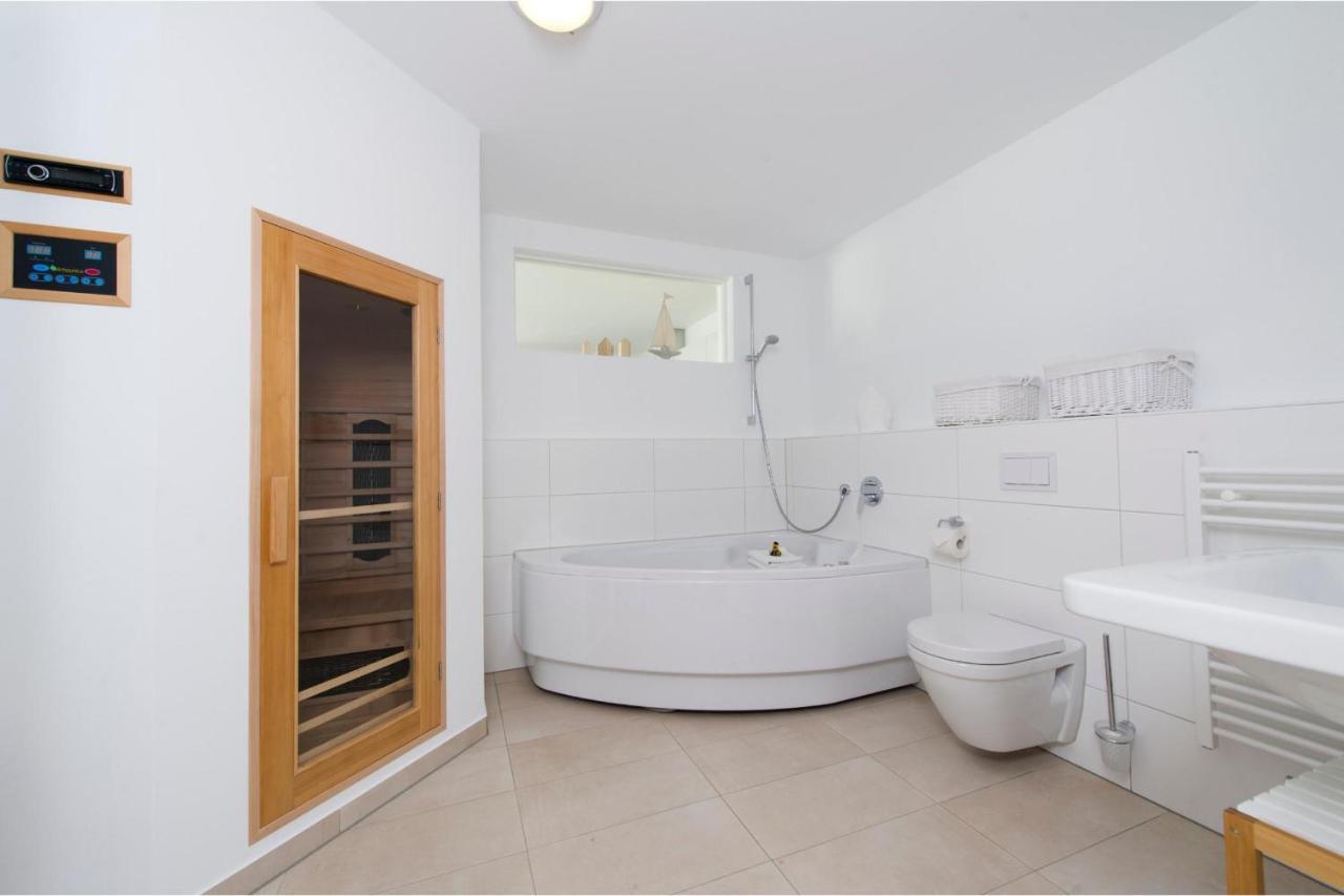 Blaue Ferne Apartment Olpenitz Bagian luar foto